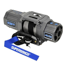Load image into Gallery viewer, Superwinch 4500 LBS 12V DC 1/4in x 40ft Synthetic Rope Hawse Fairlead SP 45SR Winch Superwinch
