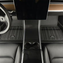 Load image into Gallery viewer, 3D MAXpider 2026 Tesla Model Y Juniper Elitect 1st &amp; 2nd Row Floormats - Black 3D MAXpider
