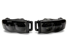 Load image into Gallery viewer, Raxiom 02-05 Dodge RAM 1500 Axial Series OEM Style Rep Headlights- Chrome Housing- Smoked Lens Headlights Raxiom
