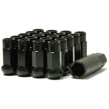 Load image into Gallery viewer, Wheel Mate Muteki SR48 Open End Lug Nuts - Black 12x1.25 48mm
