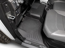 Load image into Gallery viewer, WeatherTech 24-26 Polaris Ranger Crew XD 1500 1st Row FloorLiner HP - Black
