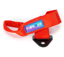 Load image into Gallery viewer, NRG Universal Tow Strap 24in Adjustable - Red | TOW-10RD
