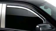 Putco 2021 Ford F-150 - Super Crew / Super Cab / Reg Cab Element Chrome Window Visors (Front Only) | 480026