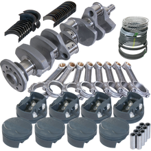Load image into Gallery viewer, Eagle Chevy 350 3.750in Crank 6.000in I-Beam Rods 6cc Dome 4.040in Pistons Rotating Assembly Eagle
