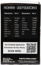 Load image into Gallery viewer, K&amp;N Oil Filter for Ford/Lincoln/Mercury/Mazda/Chrysler/Dodge/Jeep/Jaguar 3in OD x 5.063in H Oil Filters K&amp;N Engineering
