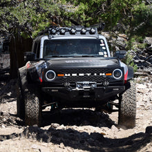 Load image into Gallery viewer, Superwinch 10000 LBS 12V DC 3/8in x 54ft Synthetic Rope Scorpion 10000SR Winch - Black Powdercoat
