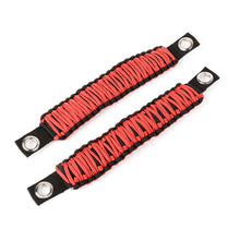 Load image into Gallery viewer, Rugged Ridge Paracord A-Pillar Grab Handle Red 07-18 Jeep Wrangler JK Rugged Ridge
