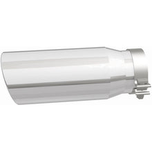 Load image into Gallery viewer, MagnaFlow Exhaust Products Exhaust Tail Pipe Tip MagnaFlow Exhaust Products Magnaflow Single Exhaust Tip - 4in. Inlet/5in. Outlet 35214
