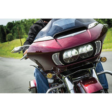 Load image into Gallery viewer, Kuryakyn Teardrop Mirrors Chrome Kuryakyn
