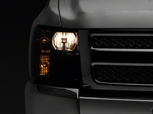 Load image into Gallery viewer, Raxiom 07-14 Chevrolet Silverado 1500 HD Axial OEM RepHeadlights- Chrome Housing- Smoked Lens Headlights Raxiom
