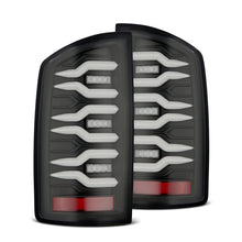 Load image into Gallery viewer, AlphaRex 02-06 Dodge Ram 1500/03-06 Dodge Ram 2500+3500 Luxx-Series LED Tail Lights (Pair) Black AlphaRex
