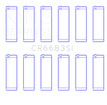 Load image into Gallery viewer, King Engine Bearings Chevrolet 262 (Od+.002in) (Size +0.25mm) Connecting Rod Bearing Set
