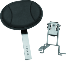 Load image into Gallery viewer, Kuryakyn Plug-N-Go Driver Backrest 14-Up Indian Black Pad, Chrome Misc Powersports Kuryakyn   
