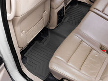 Load image into Gallery viewer, WeatherTech 16-20 Dodge Durango (Bench 2nd row seating) Rear FloorLiner HP - Black | 443242IM

