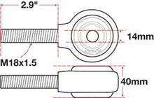 Load image into Gallery viewer, SPC Performance XAXIS Rod End Ball Joint Ball Joints SPC Performance
