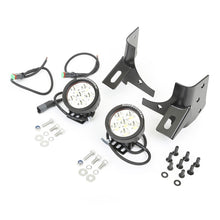 Load image into Gallery viewer, Rugged Ridge 97-06 Jeep Wrangler Round Windshield LED Kit w/ Brackets Rugged Ridge
