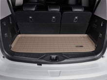 Load image into Gallery viewer, WeatherTech 25-26 Infiniti QX80 Behind 2nd Row Cargo Liners - Tan | 411812
