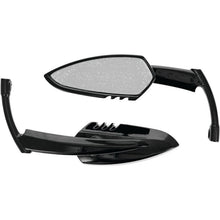 Load image into Gallery viewer, Kuryakyn Misc Powersports Kuryakyn Scythe Mirrors Black
