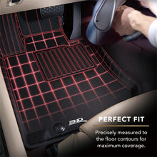 Load image into Gallery viewer, 3D Maxpider 21-24 Chevrolet Tahoe 7-Seat Kagu Black R1 R2 R3 Floor Mats - Rubber 3D MAXpider   
