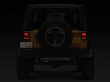 Load image into Gallery viewer, Raxiom 07-18 Jeep Wrangler JK Axial Series Lux LED Tail Lights- Blk Housing (Clear Lens) Tail Lights Raxiom
