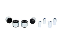 Load image into Gallery viewer, Whiteline Bushing Kits Whiteline 21-25 Ford Mustang Mach-E Fixed Rear Control Arm Upper - Inner &amp; Outer Bushing Kit
