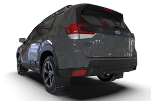 Rally Armor 2022 Subaru Forester (Incl. Wilderness) Black UR Mud Flap w/ Red Logo Mud Flaps Rally Armor   