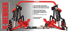 Load image into Gallery viewer, UMI Performance 98-02 GM F-Body K-Member LSX Rr Roll Center Increase- Black Engine Mounts UMI Performance
