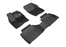 Load image into Gallery viewer, 3D MAXpider 2017-2020 Ford Fusion Kagu 1st &amp; 2nd Row Floormats - Black | L1FR10901509
