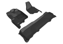 Load image into Gallery viewer, 3D Maxpider 12-16 Ford F-250 / 350 / 450 Supercrew Kagu Black R1 R2 3D MAXpider
