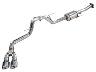 AWE 0FG Side Exit Exhaust for Ford F-150 Regular Cab - 4.5" Chrome Silver Tips | 3015-32145