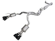 AWE Tuning AWE 0FG Exhaust Suite for 2021+ Cadillac Escalade 6.2L - Quad Diamond Black Tips 3015-43321