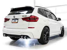 Load image into Gallery viewer, AWE Tuning Exhaust System Kit AWE Tuning AWE SwitchPath Axleback Exhaust for BMW F97 X3M/F98 X4M - Chrome Silver Tips 3025-42301

