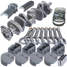 Load image into Gallery viewer, Eagle Chevy 350 3.750in Crank 6.000in I-Beam Rods -5cc Flat Top 4.030in Pistons Rotating Assembly Eagle
