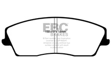 Load image into Gallery viewer, EBC 05-09 Chrysler 300 2.7 Ultimax2 Front Brake Pads Brake Pads - OE EBC   
