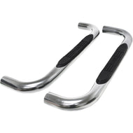 Westin 19-20 Chevy/GMC Silverado/Sierra 1500 Regular Cab E-Series 3 Nerf Step Bars - Stainless Steel Westin