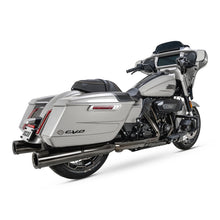 Load image into Gallery viewer, Vance &amp; Hines 17-23 Harley Davidson CVO/Touring Hi-Output Slip on Exhaust - Dark Chrome Motorcycle Slip-On Vance and Hines   
