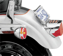 Load image into Gallery viewer, Kuryakyn Tail Lamp Visor With Slots Chrome Kuryakyn
