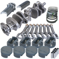 Eagle Chevy LT1350 1Pc 3.750in Crank 6.000in I-Beam Rods -16cc 4.060in Pistons Rotating Assembly | 13052L060