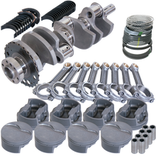 Load image into Gallery viewer, Eagle Chevy LS7 4.000in Crank 24 Tth Rlctor 6.125in I-Beam Rods 4.125in Pistons Rotating Assembly Eagle
