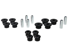 Load image into Gallery viewer, Whiteline 1999-2018 Chevrolet Silverado 1500 Spring - Eye Front/Rear And Shackle Bushing Whiteline

