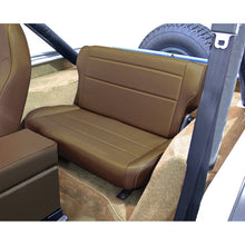 Load image into Gallery viewer, Rugged Ridge Fold &amp; Tumble Rear Seat Nutmeg 76-95 Jeep CJ / Jeep Wrangler Rugged Ridge
