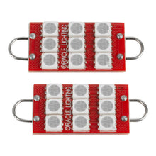 Load image into Gallery viewer, Oracle 44MM 6 LED 3 Chip - Loop Festoon Bulbs (Pair) - Red SEE WARRANTY Bulbs ORACLE Lighting
