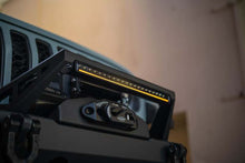 Load image into Gallery viewer, DV8 Offroad 20in Halo Elite Single Row Light Bar with Accent Light - White/Amber
