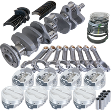 Load image into Gallery viewer, Eagle Chevy LT1 350 1Pc 3.750in Crank 6.000in I-Beam Rods -18cc 4.000in Pistons Rotating Assembly Eagle
