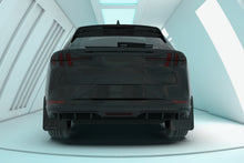 Load image into Gallery viewer, Rally Armor 21-23 Ford Mustang Mach-E Black UR Mud Flap w/ Red Logo Mud Flaps Rally Armor   
