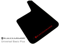 Load image into Gallery viewer, Rally Armor Universal Basic Plus w/ White Logo Mud Flaps Rally Armor   
