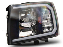 Load image into Gallery viewer, Raxiom 07-13 Chevrolet Silverado 1500 Axial Series Headlights w/ LED Bar- Blk Housing (Clear Lens) Headlights Raxiom

