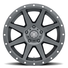 Load image into Gallery viewer, ICON Rebound 20x9 / 6x5.5 / 16mm / 5.625in BS Satin Black Wheel
