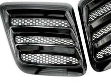 Load image into Gallery viewer, Roush 2018-2023 Mustang Hood Heat Extractors - Gloss Black | 422325
