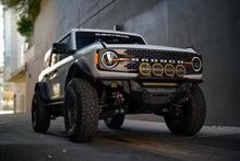 Load image into Gallery viewer, DV8 Offroad 7in Halo Elite Round Light w/ Accent Halo - White/Amber
